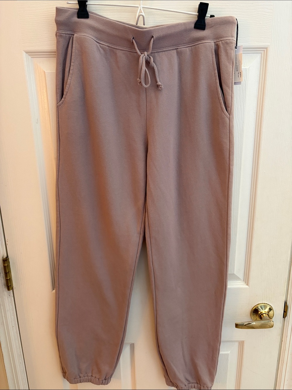 Velvet by Graham & Spencer women’s Jogger Pants - Dusty Mauve sweatpants NWT med